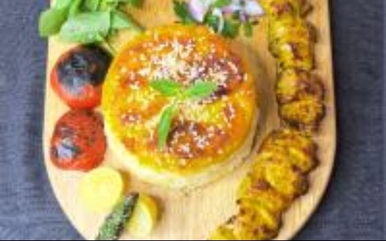 چلو جوجه کباب سینه مخصوص 
